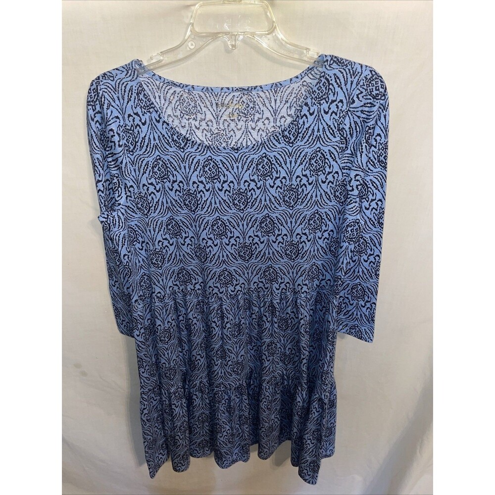 Lilly Pulitzer Womens MIDI Dress Size Large Blue Geometric Going Out Party Beach